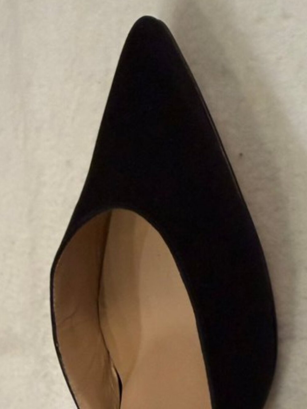 Manolo Blahnik Carolyne 50 Black Crepe Slingback Pumps Size US size 6.5 - Picture 4 of 12